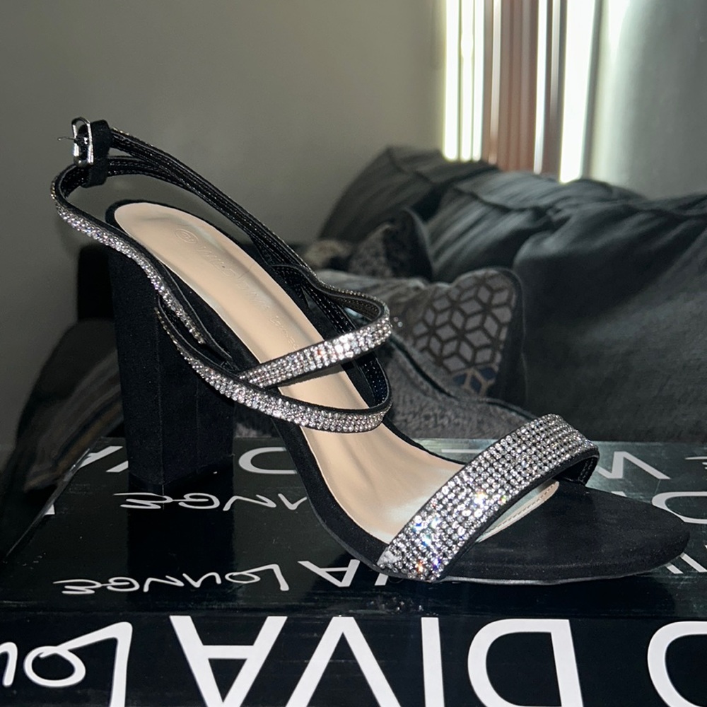 Rhinestone Heels
